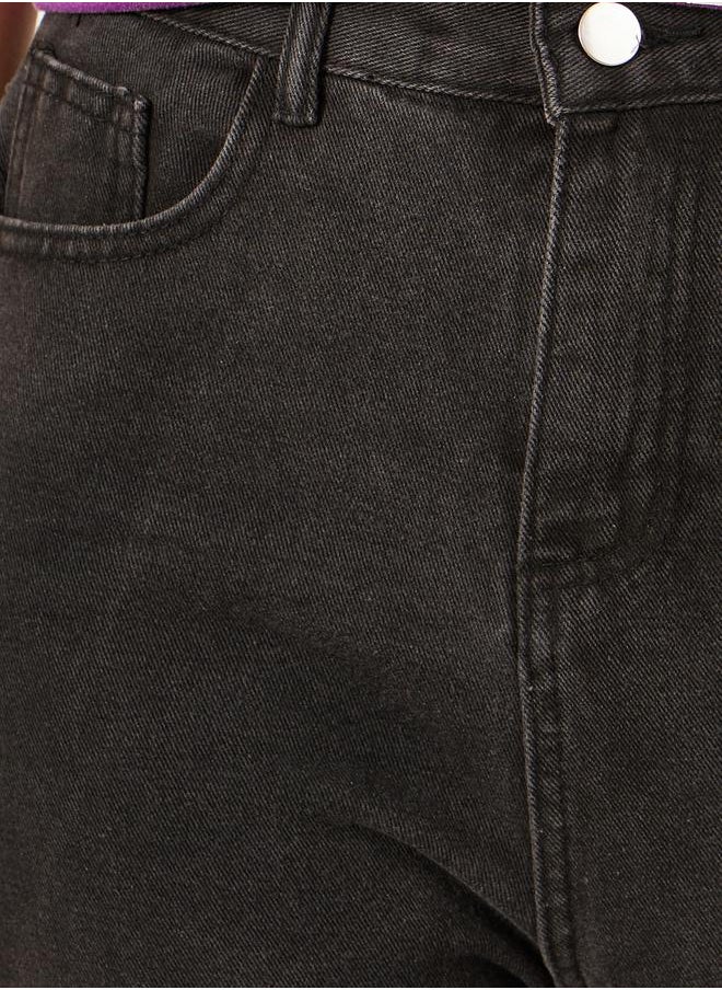 Styli Mid Rise Five-Pocket Straight Fit Jeans  - Image 3