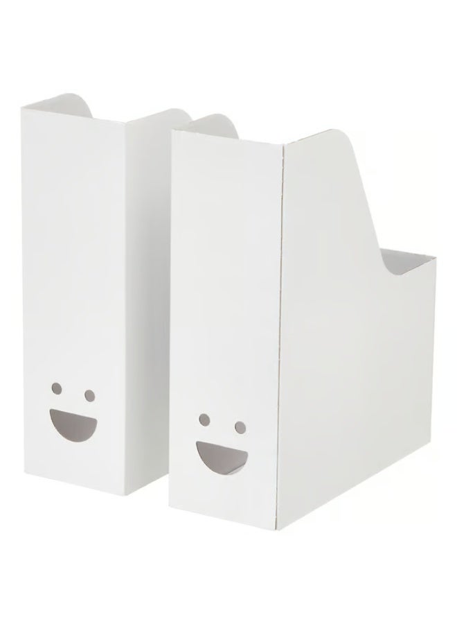 Magazine holder, white - Image 1
