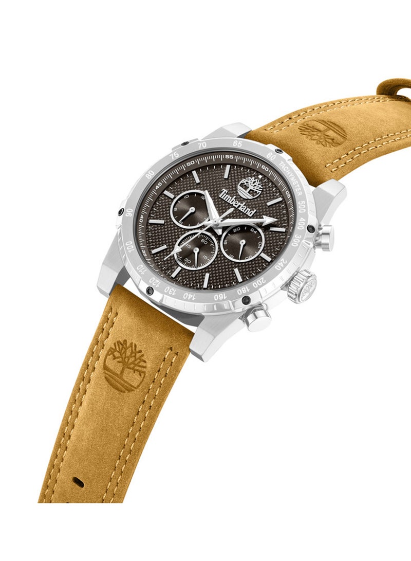Timberland Women Sheepscot Green Dial Stainless Steel Bracelet Chronograph Watch for Women, 43mm - Image 2