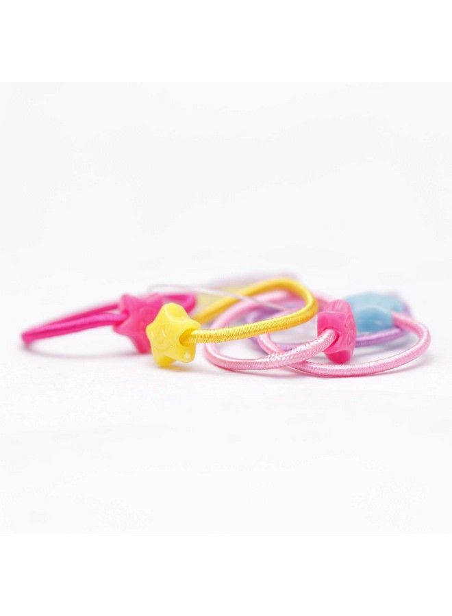 Honbon Multi Colors Soft Rubber Mini Hairbands Elastic Hair Ties Tiny For Baby Kids Girl 50 Pieces - Image 5