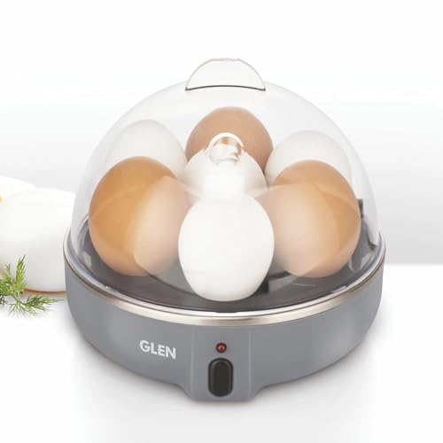 Glen Egg Boiler 7 Egg, 1 Poaching Cup, Auto shut Off, 350W (SA3040EB7) GREY - Image 1