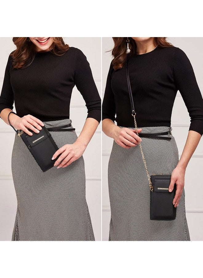 DASEIN Crossbody Bag Phone Purse Handbag For Women Shoulder Bag Credit Card Wristlet Wallet With Multi Pockets - Image 2