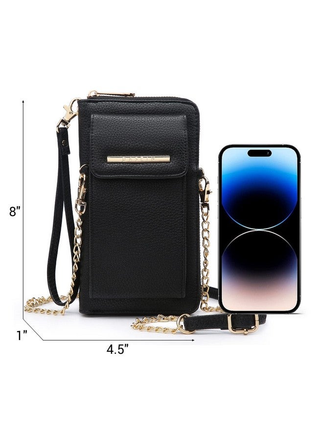 DASEIN Crossbody Bag Phone Purse Handbag For Women Shoulder Bag Credit Card Wristlet Wallet With Multi Pockets - Image 4