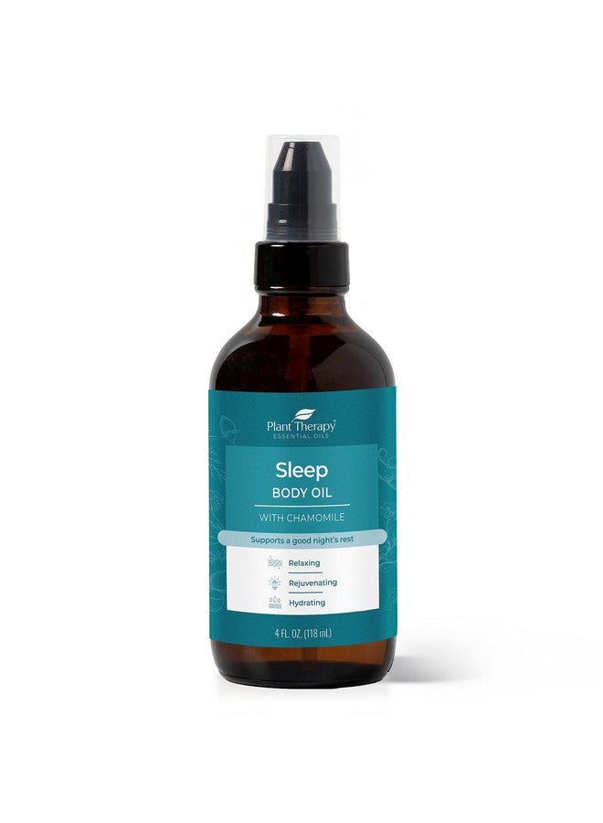 Plant Therapy Sleep Body Oil With Chamomile 4 Oz Promotes A Good Night'S Rest Calms A Restless Mind & Body Softens & Nourishes Skin - Image 1