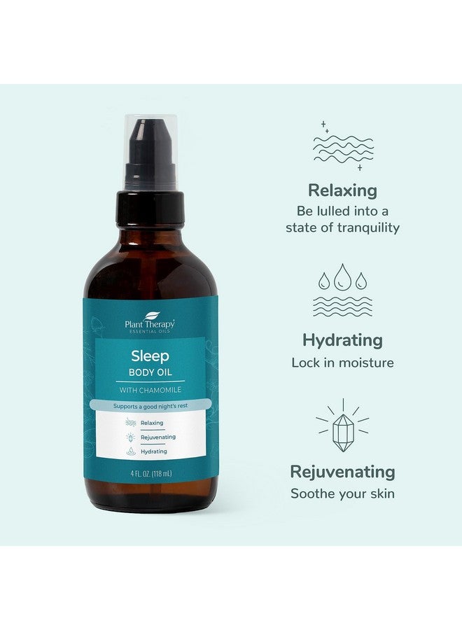 Plant Therapy Sleep Body Oil With Chamomile 4 Oz Promotes A Good Night'S Rest Calms A Restless Mind & Body Softens & Nourishes Skin - Image 2