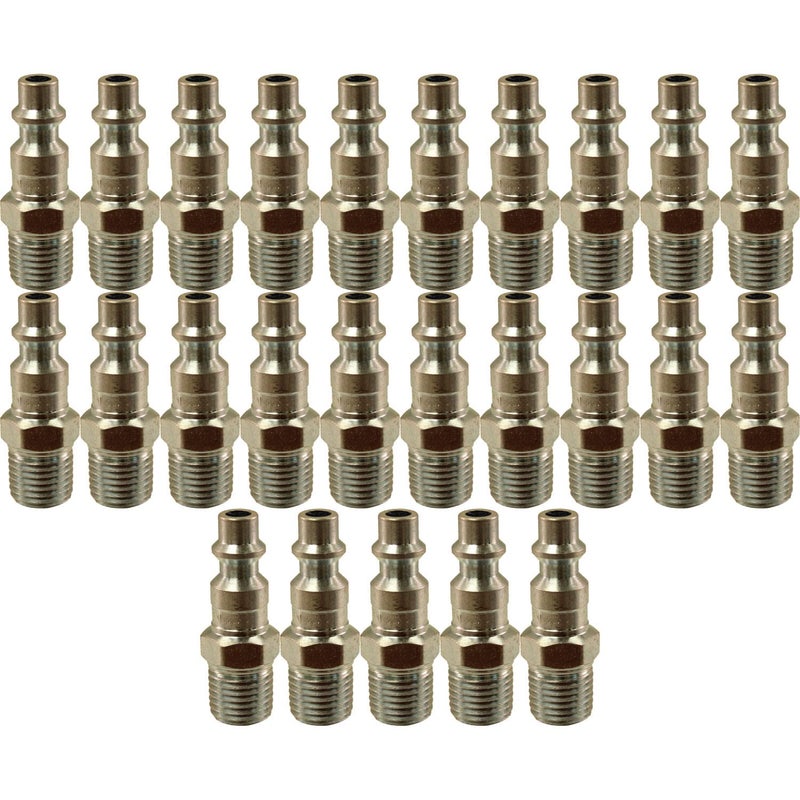 Milton 727 NPT M Style 14 Male Air Line End Plug MIL727 25Pack
