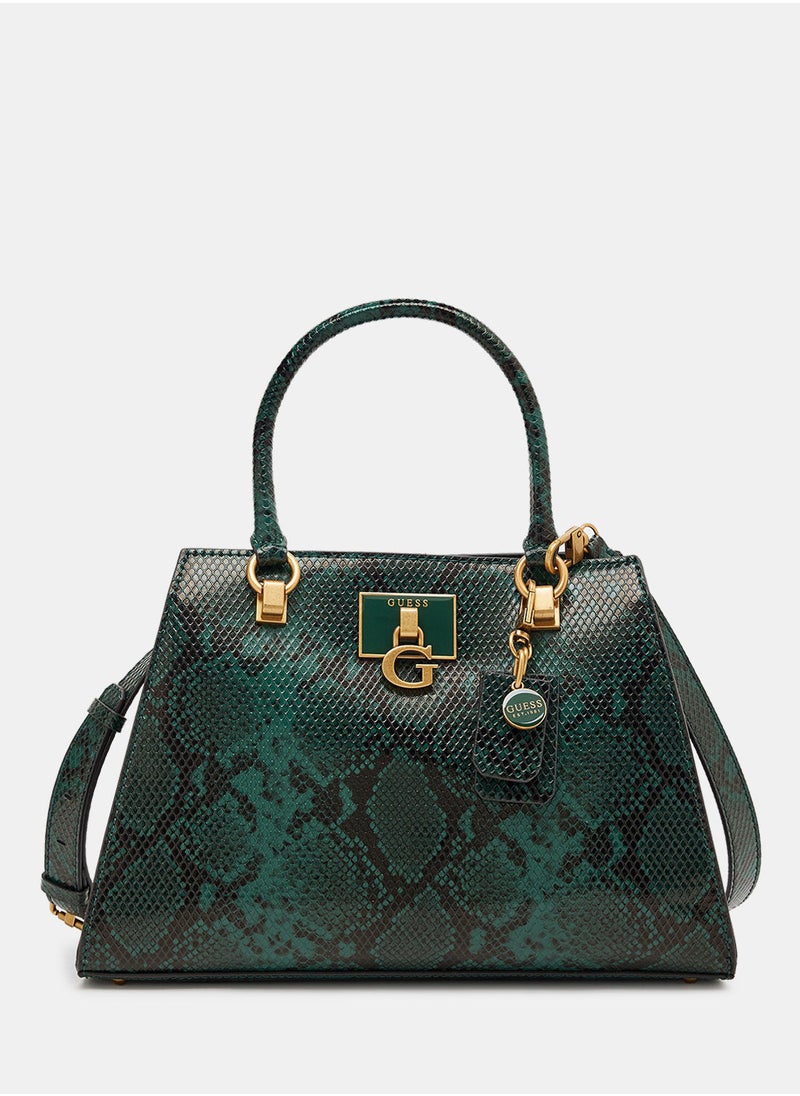 GUESS - Stephi Girlfriend Satchel Bag - Image 1
