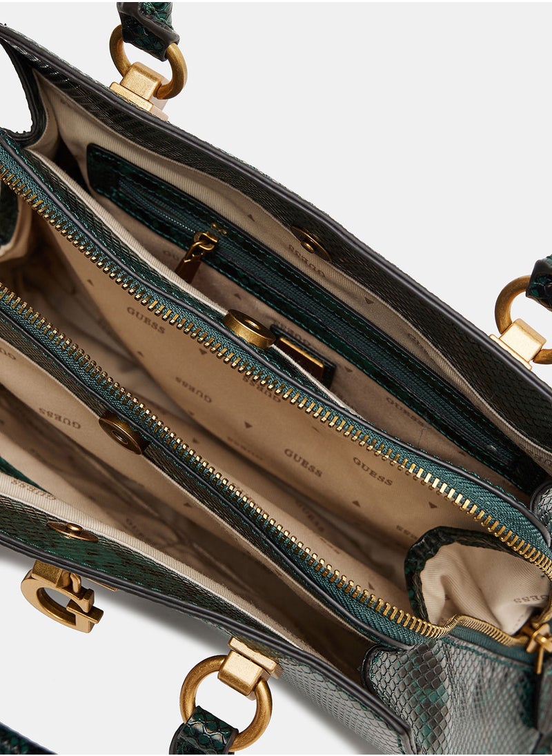 GUESS - Stephi Girlfriend Satchel Bag - Image 1