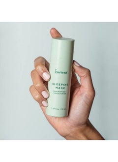 Karuna Sleeping Mask A Hydrating Peel Off Mask With Niacinamide Cream Antiaging Skincare For Acne Overnight Recovery To Restore Skin Balance 1.69 Fl.Oz./50 Ml  - Image 4