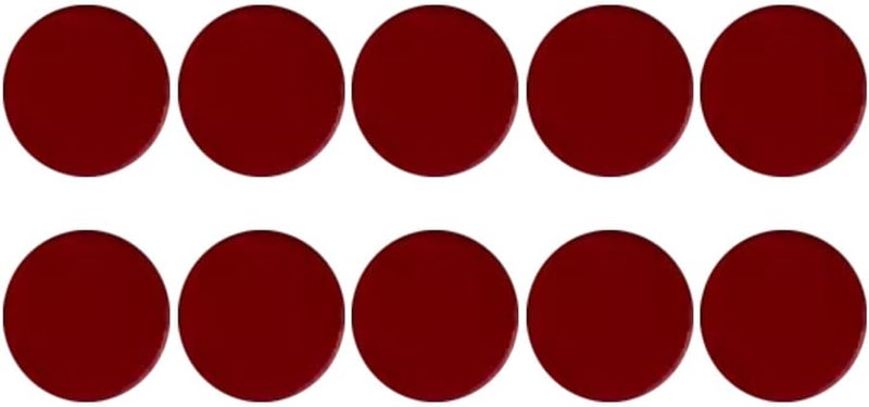 وسادات كلاريت أكريليك فيرول 10 قطع إكسسوارات بلياردو لاستبدال طرف عصا البلياردو - Image 1