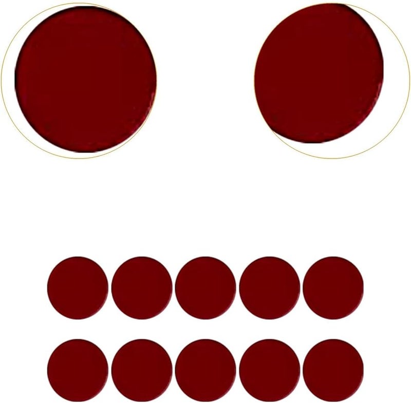 وسادات كلاريت أكريليك فيرول 10 قطع إكسسوارات بلياردو لاستبدال طرف عصا البلياردو - Image 5