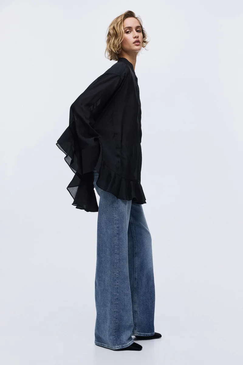 H&M Flounced blouse
