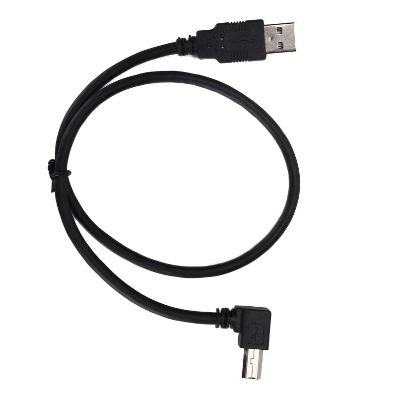 كابل USB-A إلى USB-B بطول 0.5 متر (1.6 قدم) مع وصلة بزاوية قائمة - كابل محول USB-A إلى USB-B يعمل تلقائياً (التوصيل والتشغيل) للماسحات الضوئية والطابعات والأقراص الصلبة الخارجية - Image 3
