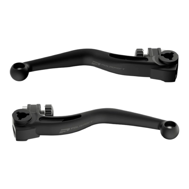 Polisport APT Unbreakable BrakeClutch Levers Kit Fits KTM Husqvarna GasGas Sherco Triumph MXEnduro Motorcycles 20142026 Durable Composite OEM Shape Easy Install Black - Image 2