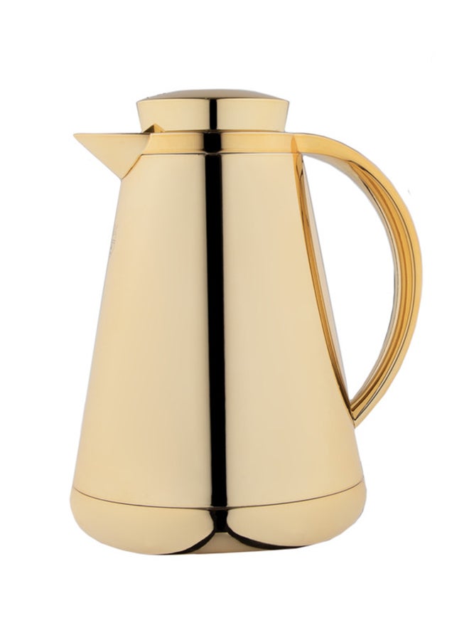 Alsaif ترمس قهوة وشاي هلا 1.3 لتر ذهبى - Image 1