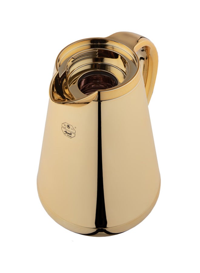 Alsaif ترمس قهوة وشاي هلا 1.3 لتر ذهبى - Image 2