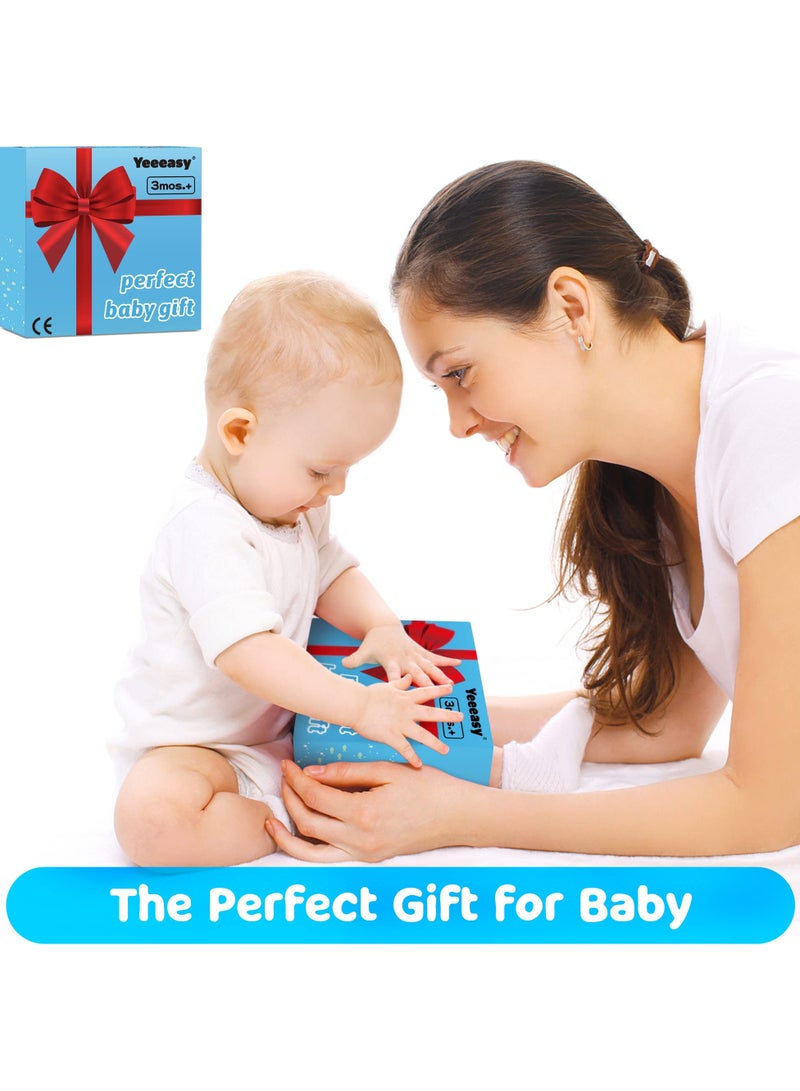 VIUAUAX Infant Water Play Mat, Baby and Infants Tummy Play Water Mat,Inflatable Tummy Time Water Play Mat,Safe And Harmless Inflatable Activity Center Spray Water Pad, Infants and Toddlers 3 to 12 Months Promote Development Toys Baby Gifts - Image 4