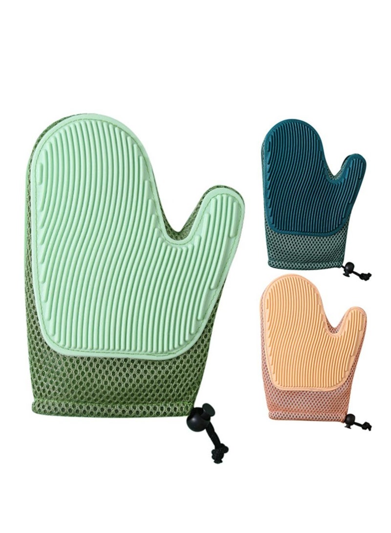 Pet Hair Remover Gloves with 255 Tips, Deshedding Glove for Dog and Cat, 3 Pcs Gentle De-Shedding Glove Brush, - Image 5