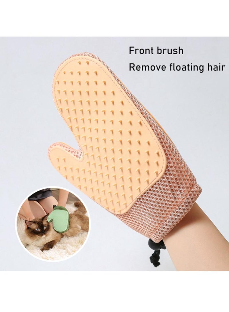 Pet Hair Remover Gloves with 255 Tips, Deshedding Glove for Dog and Cat, 3 Pcs Gentle De-Shedding Glove Brush, - Image 3
