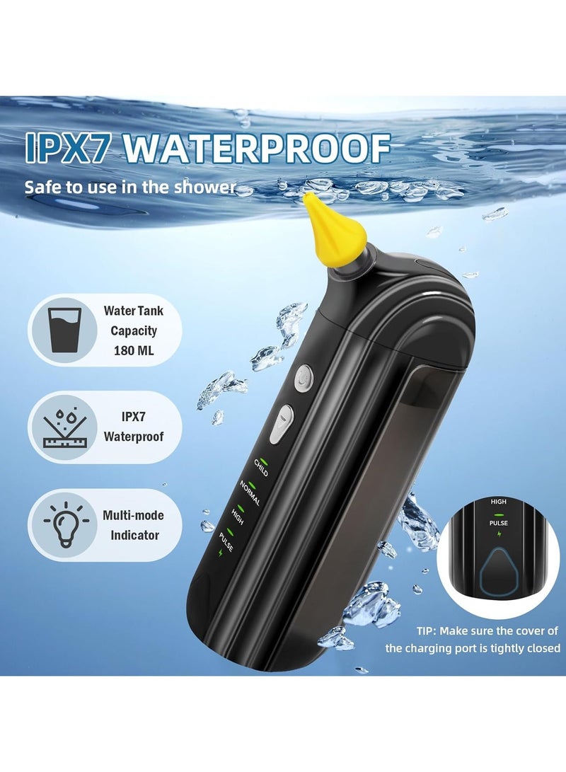 ASIV Electric Ear Washer Ear Wax Removal Kit, Ear Cleaner with 4 Mode USB Rechargeable Ear Wax Removal Tool for Adults and Kids - Image 4