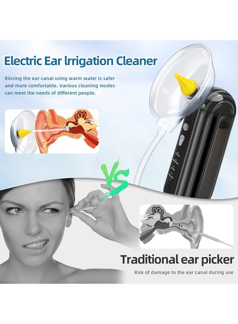 ASIV Electric Ear Washer Ear Wax Removal Kit, Ear Cleaner with 4 Mode USB Rechargeable Ear Wax Removal Tool for Adults and Kids - Image 3