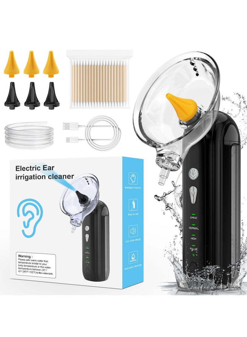ASIV Electric Ear Washer Ear Wax Removal Kit, Ear Cleaner with 4 Mode USB Rechargeable Ear Wax Removal Tool for Adults and Kids - Image 1