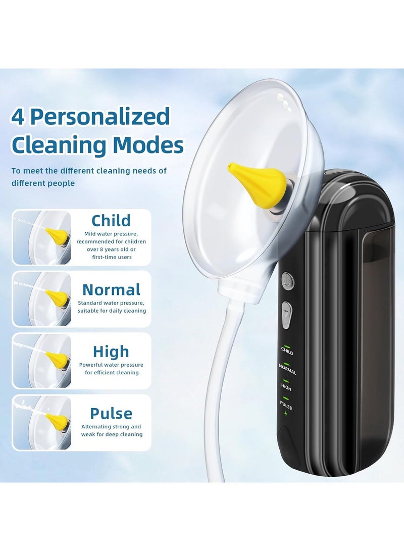 ASIV Electric Ear Washer Ear Wax Removal Kit, Ear Cleaner with 4 Mode USB Rechargeable Ear Wax Removal Tool for Adults and Kids - Image 2