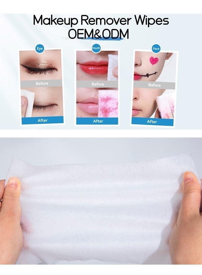 CAYCH Makeup Remover Wipes 25 Sheets, Deep Cleansing Facial Wipes, Removes Waterproof Makeup, Gentle and Hypoallergenic - Image 3