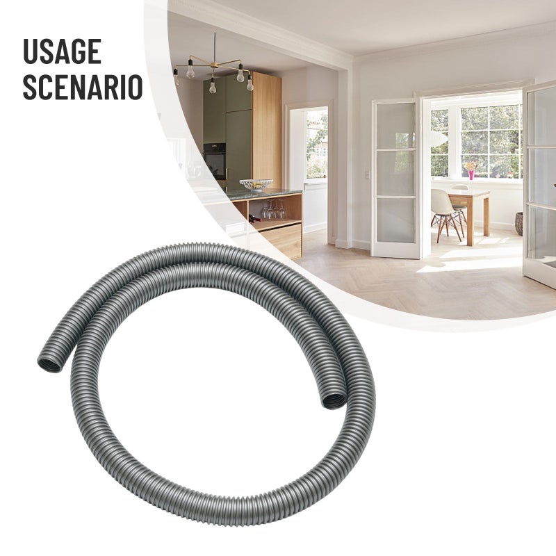 Noon Compatible 32mm Vacuum Hose EVA 78.74 Inch Industrial Type A - Image 3