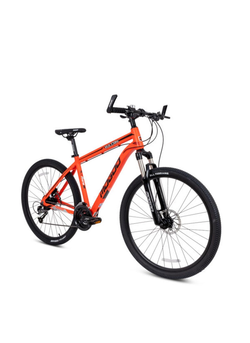 MOGOO Vulcan Alloy Mountain Bike 27.5 Inch, Red  - Image 1