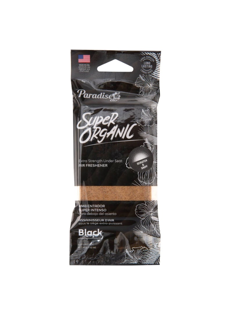 Paradise Air Super Organic Air Freshener (Black)