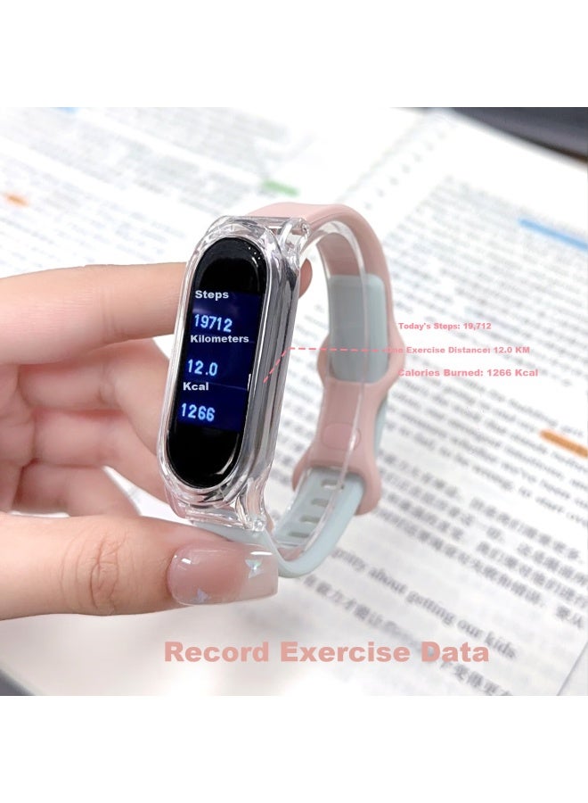 Max-g Stylish Sports Smarch For Women Students With Heart Rate And Blood Pressure Monitoring, Alarm, Pedometer, Usb Charging - Image 3