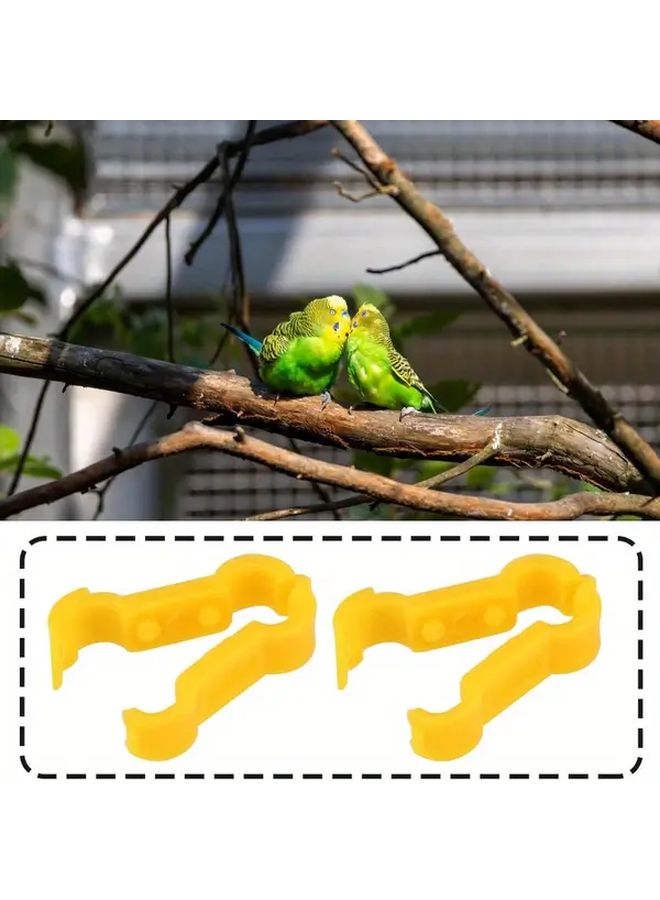 11pcs Bird and Chick Leg Correction Rings for Canaries Small Parrots Quails - Image 1