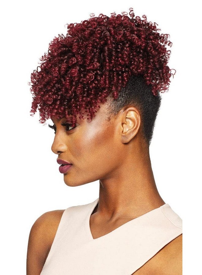 Outre Synthetic Hair Timeless Pineapple Ponytail Hottie (1B Off Black) - Image 5