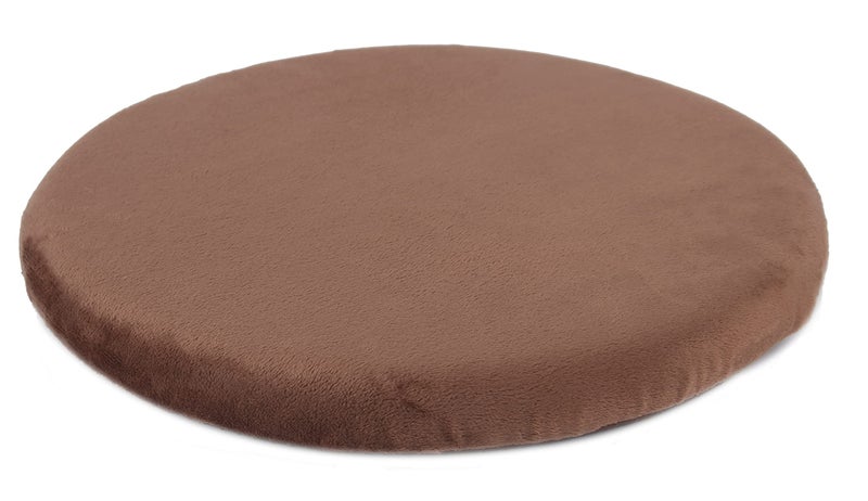 Sigmat 15 Round Seat Cushion Memory Foam Stool Cushion for Stool Chair Grey