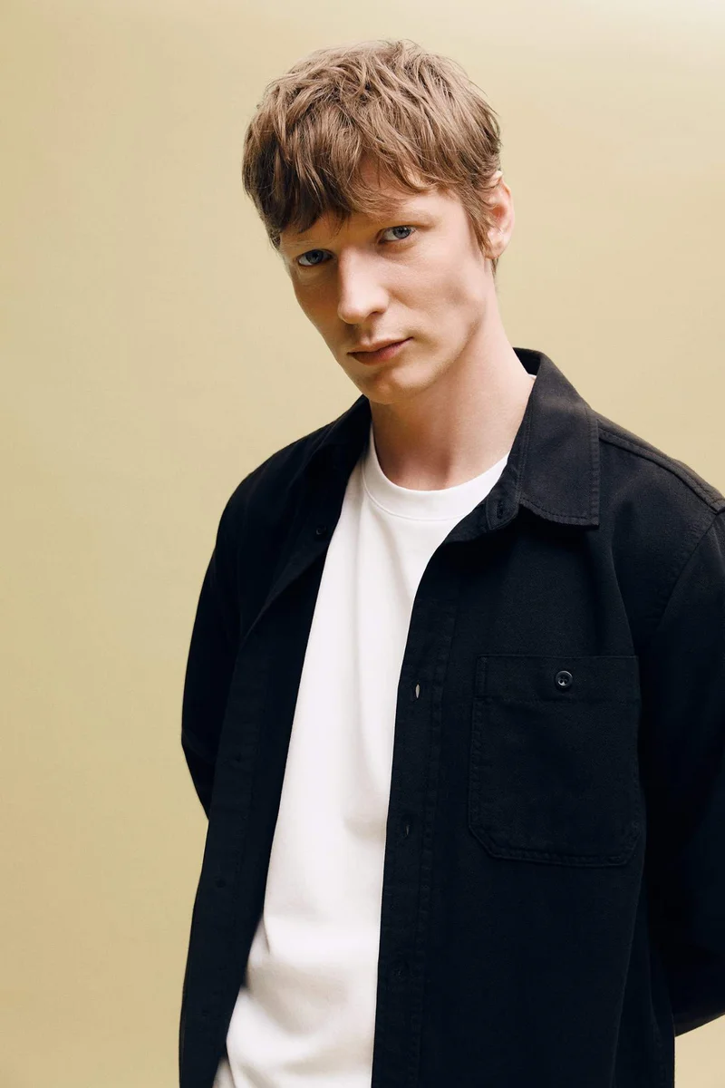 DeFacto Regular Fit Shirt Collar Twill Long Sleeve Shirt