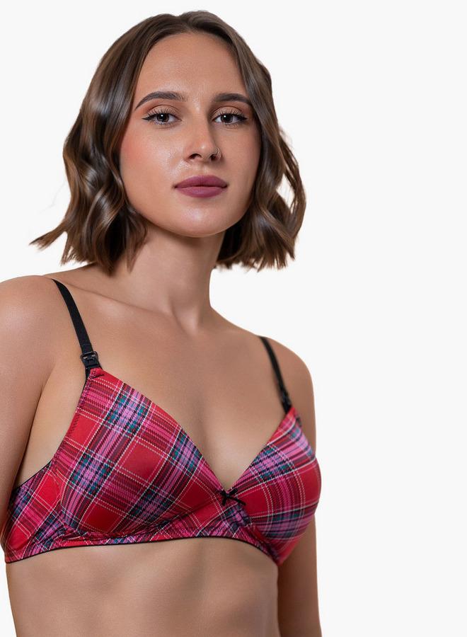 Aadaraya Non Padded Nursing Bra Wired - Image 4