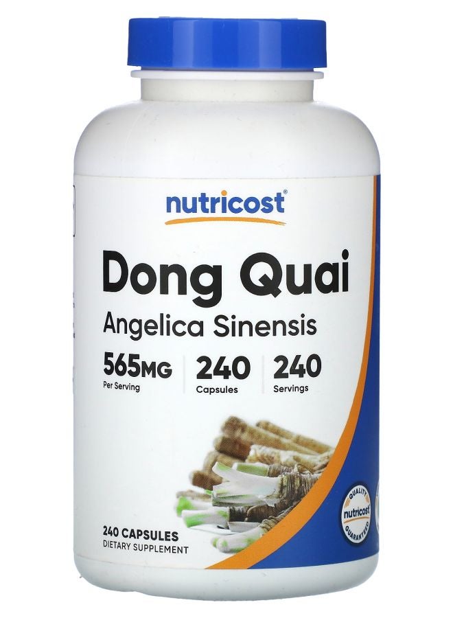 Nutricost Dong Quai 565 mg 240 Capsules  - Image 1