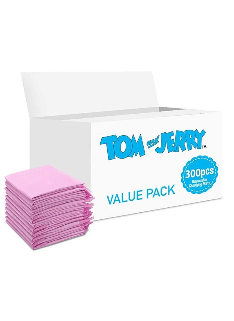 Tom And Jerry Tom And Jerry Disposable Changing Mats, 300 Counts  - Image 1