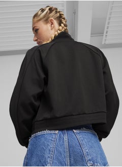 PUMA T7 Womens Black Track Jacket  - Image 4