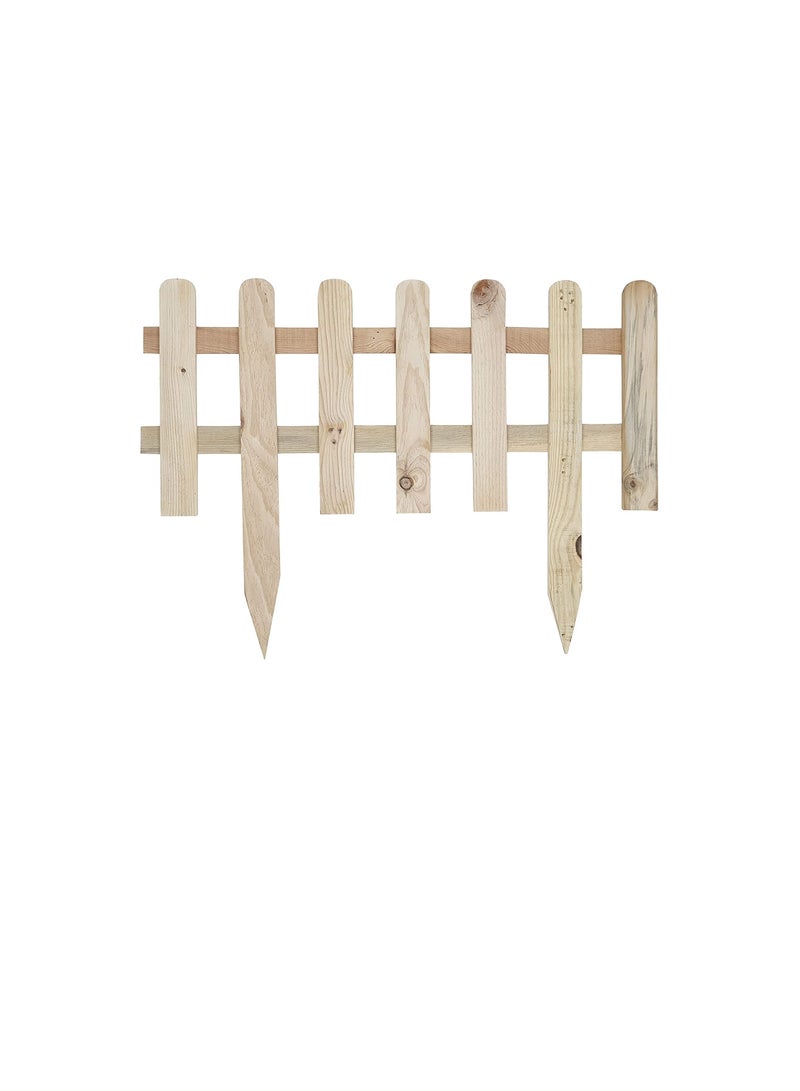 Generic Garden fence wooden pickets (50cmx100cm, Beige)  - Image 1