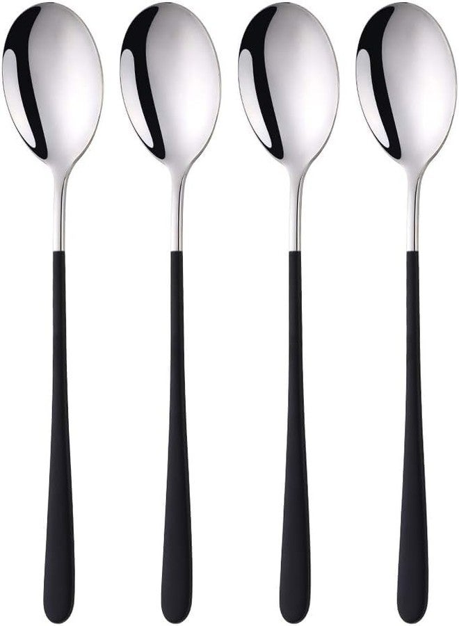 HomeAra Stainless Steel Soup Spoon Set - Elegant Cutlery Set for Soup, Dinner, and Kitchen - Premium Flatware Tableware for Home Dining - Image 2