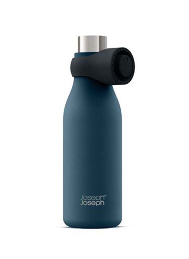 Joseph Joseph Joseph Joseph Loop Vacuum Insulated Water Bottle 500 ml Capacity Blue  - Image 2
