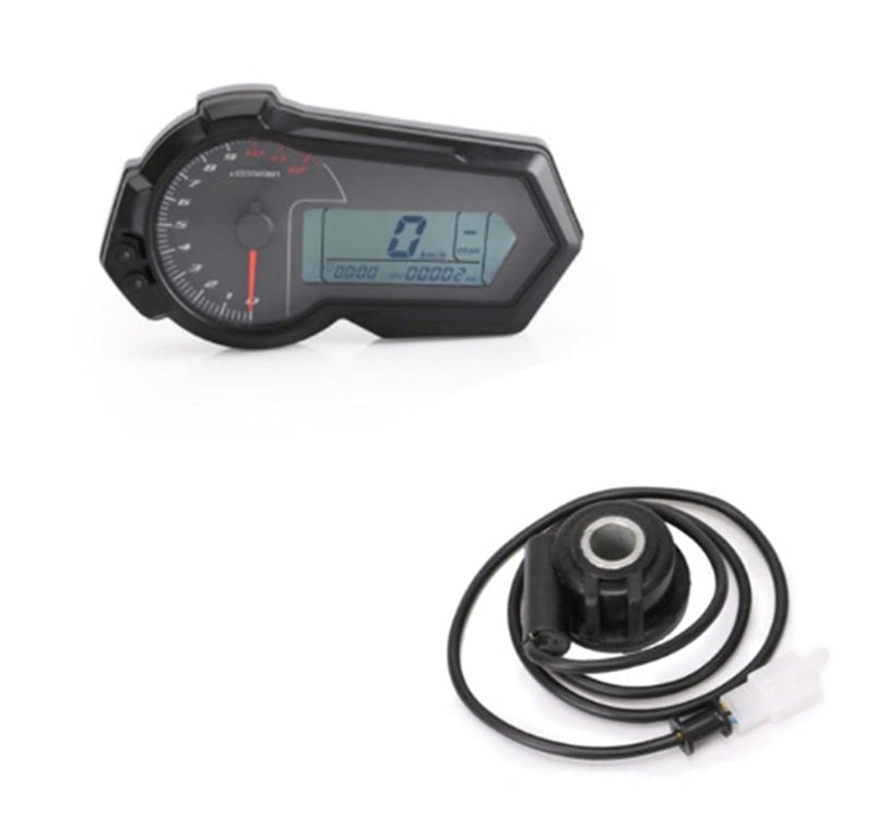 DEMULAX Universal Motorcycle Odometer Tachometer - Image 1