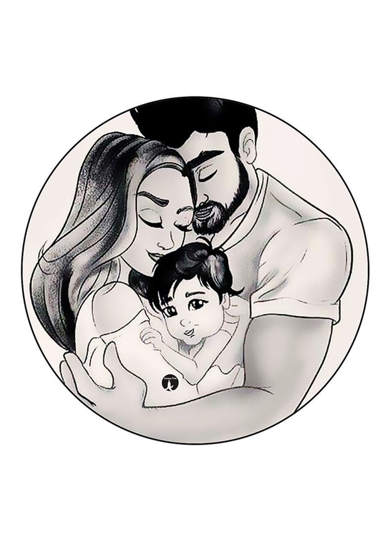 RKN Flower Printed Fridge Magnet  Multicolour - Image 1