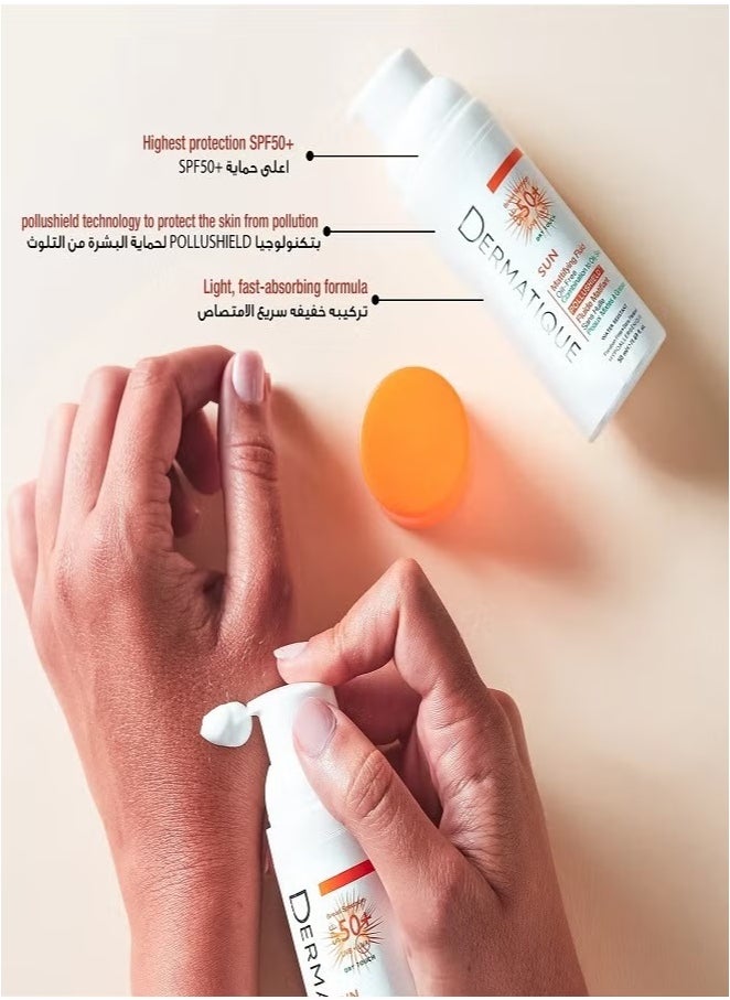 Sunscreen Mattifying Fluid For Oily Skin 50ml
