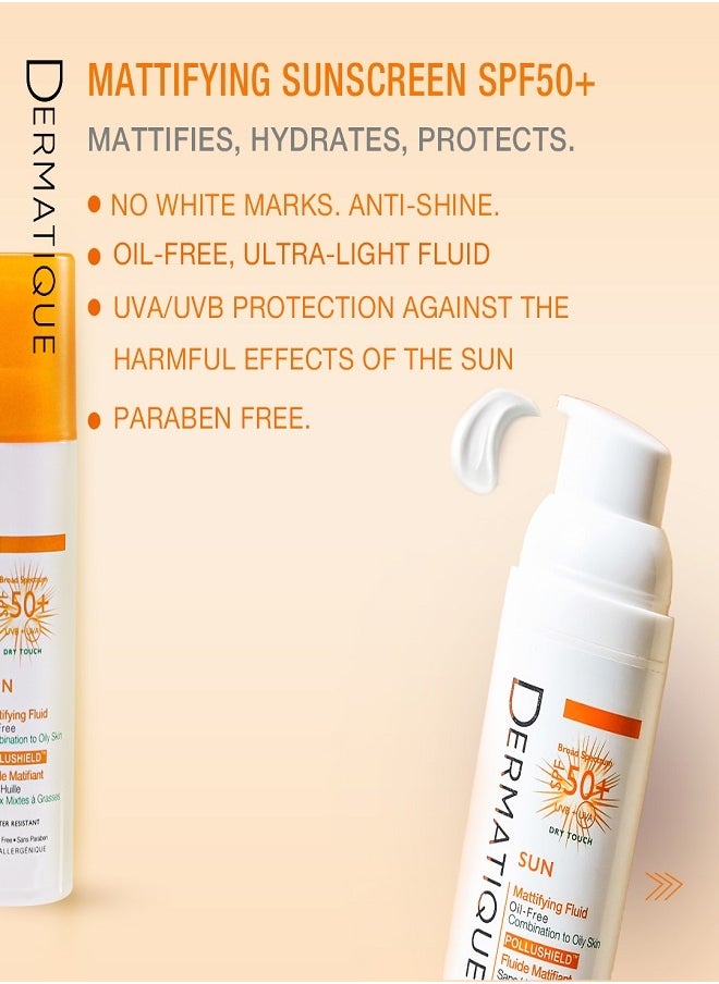 Sunscreen Mattifying Fluid For Oily Skin 50ml