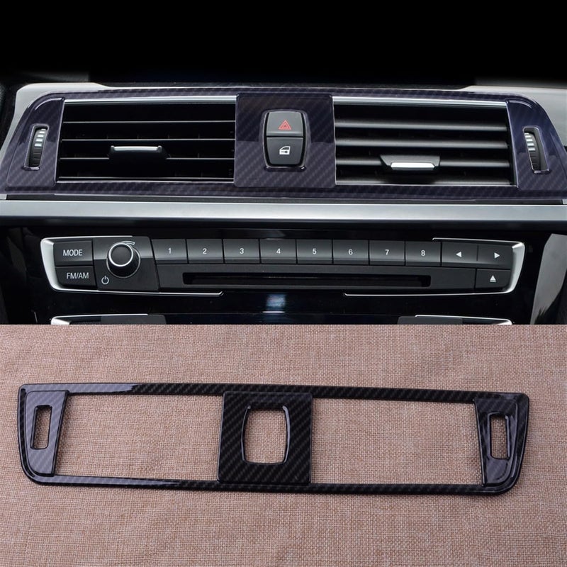 DEMULAX Carbon Fiber Air Vent Outlet Frame Cover - Image 4