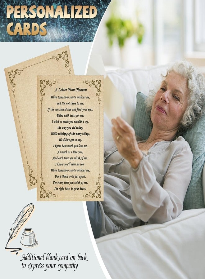 Synhonty Sympathy Wind Chimes for Outside Deep Tone, Memorial for Loss of Loved One Prime, Bereavement Condolence Remembrance Funeral Gifts for Grieving Friends Loss of Mother Father - Image 3