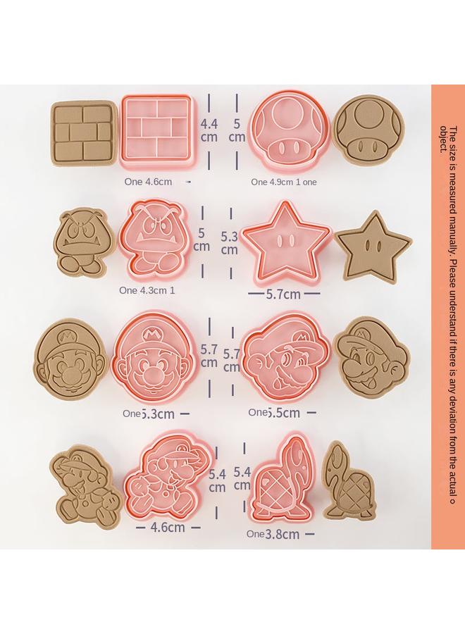 Bluejw Cartoon Biscuit Mold Household 3D Watermelon Press Cutting Mold Handmade Cookie Sugar Biscuit Bakers Full - Image 1